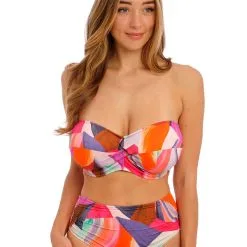 Fantasie Sunrise Aguada Beach Twist Bandeau Bikini Top
