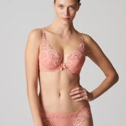 Simone Perele Rose Wish Plunging Push Up Bra