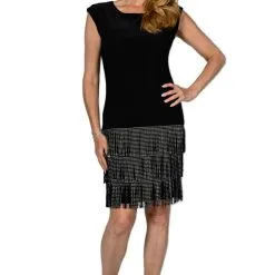 Frank Lyman Black Dress 236659U