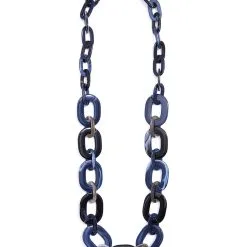 ZENZII Marbled Links Long Necklace