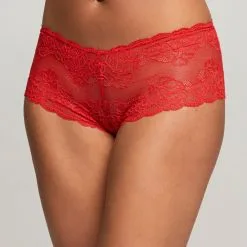 Montelle Intimates Tango Red Cheeky Panty