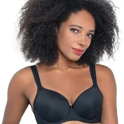 Fit Fully Yours Black Zora Moulded Bra