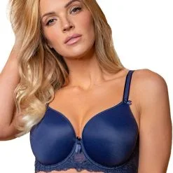 Fit Fully Yours Navy Blue Elise Moulded Bra