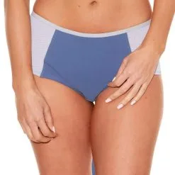 Fit Fully Yours Blue Silver Pauline Boyshorts