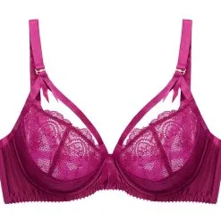 Dita Von Teese Magenta Madame X Underwire Bra