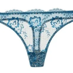 Dita Von Teese Ocean Blue Evelina G-String
