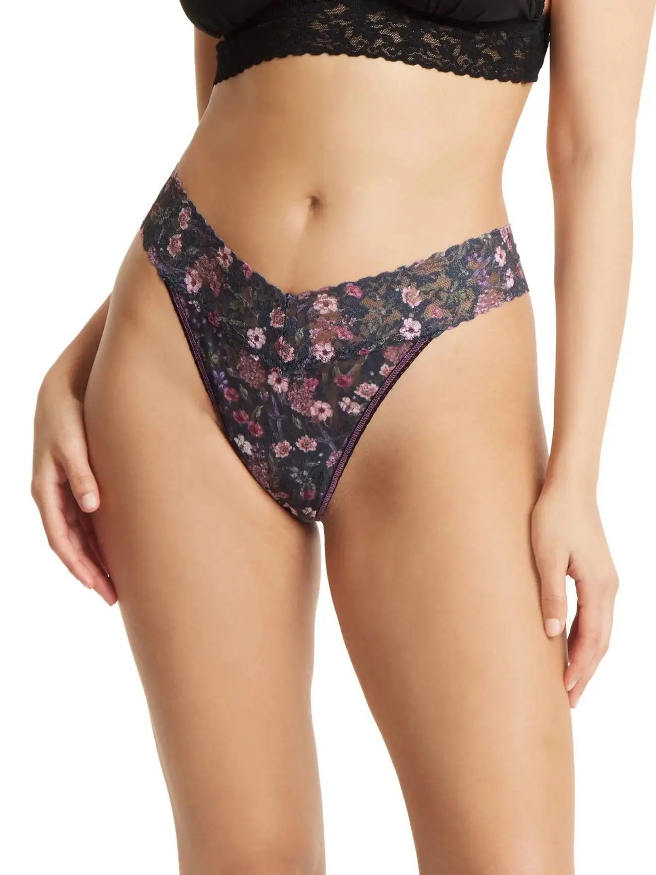Hanky Panky Printed Myddelton Gardens Original Thong - Image 3