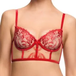 Dita Von Teese Flame Nocturnelle Longline Bra