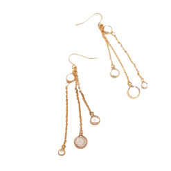ZENZII Delicate Drop Crystal Earrings
