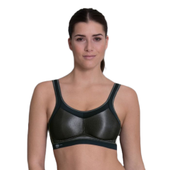 Black Anita Maximum Support Momentum Sports Bra