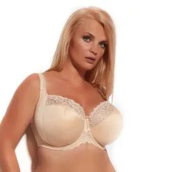 Kris Line Nude Betty Semi Soft Cup Bra In Bands 42 Through 50