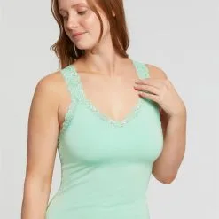 Fleurt Beach Glass Iconic Cami With Shelf Bra