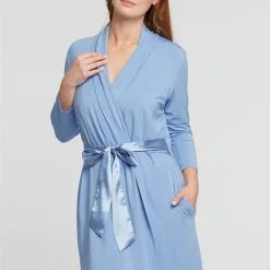 Fleurt Hampton Blue Iconic Robe