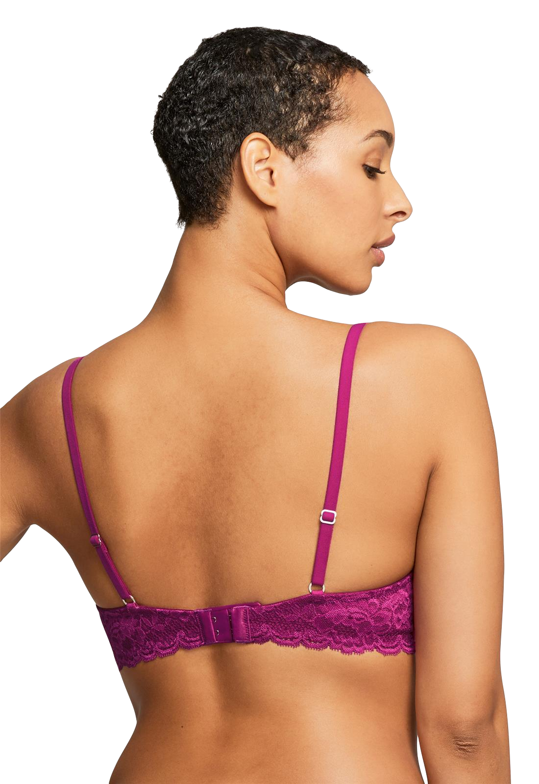 Montelle Intimates Dark Orchid Demi Cut Bra - Image 2