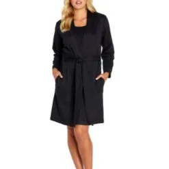Marelle Black Maria Short Robe