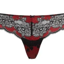 Panache Black Ruby Clara Thong
