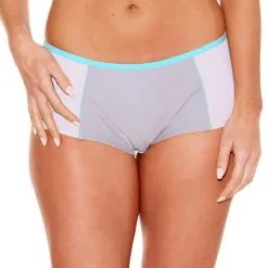 Fit Fully Yours Silver Teal Pauline Boyshorts