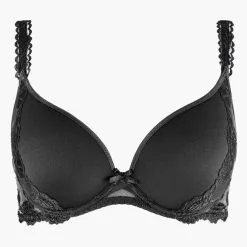 Aubade Black Softessence Plunge Spacer Bra