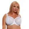 Kris Line White Betty Soft Cup Bra In Bands 42 Through 50