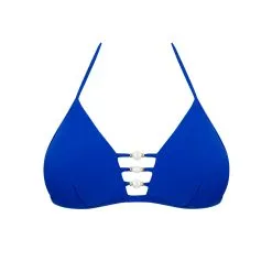 Lise Charmel Capri Blue Perles Nacres Padded Triangle Bikini Top