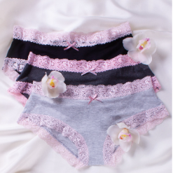 Fleurt Special Edition Iconic Boyshort 3-Panty Bundle