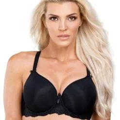 Fit Fully Yours Black Elise Moulded Bra