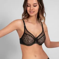 Empreinte Black Allure Full Cup Bra