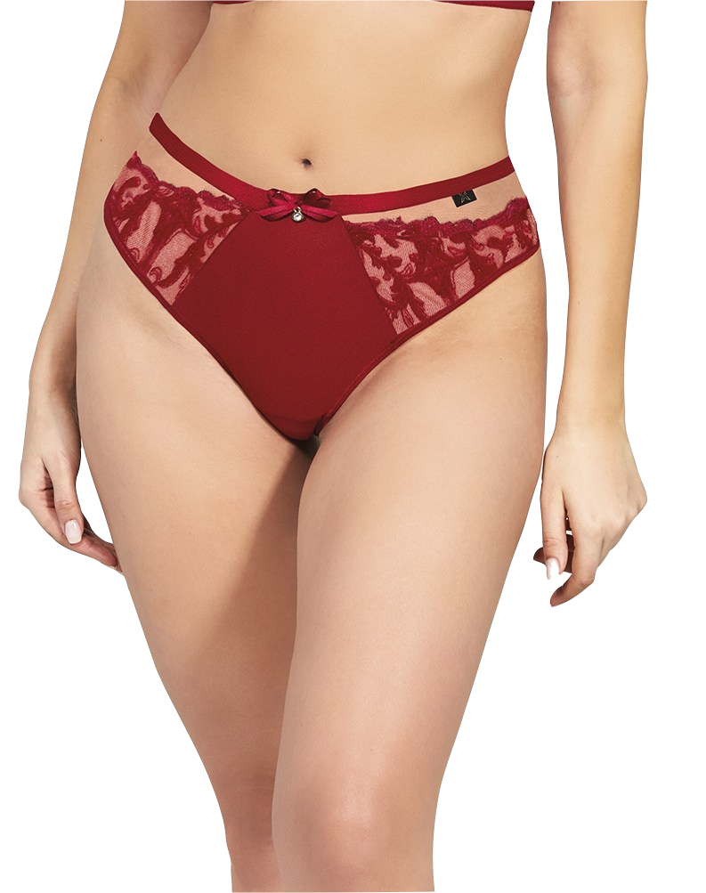 Kris Line Ruby Red String Shorts