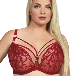 Kris Line Ruby Red Clarisa Soft Cup Bra