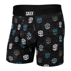 SAXX Ultra Black Skulls Boxers