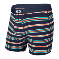 SAXX Ultra Boxers - Navy Vista Stripe