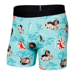 SAXX Droptemp Cooling Cotton Postcard From Santa BOxers