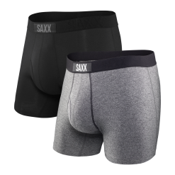 SAXX Ultra 2-Pack - Black/Grey