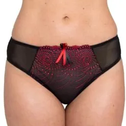 Fit Fully Yours Black Red Nicole Bikini
