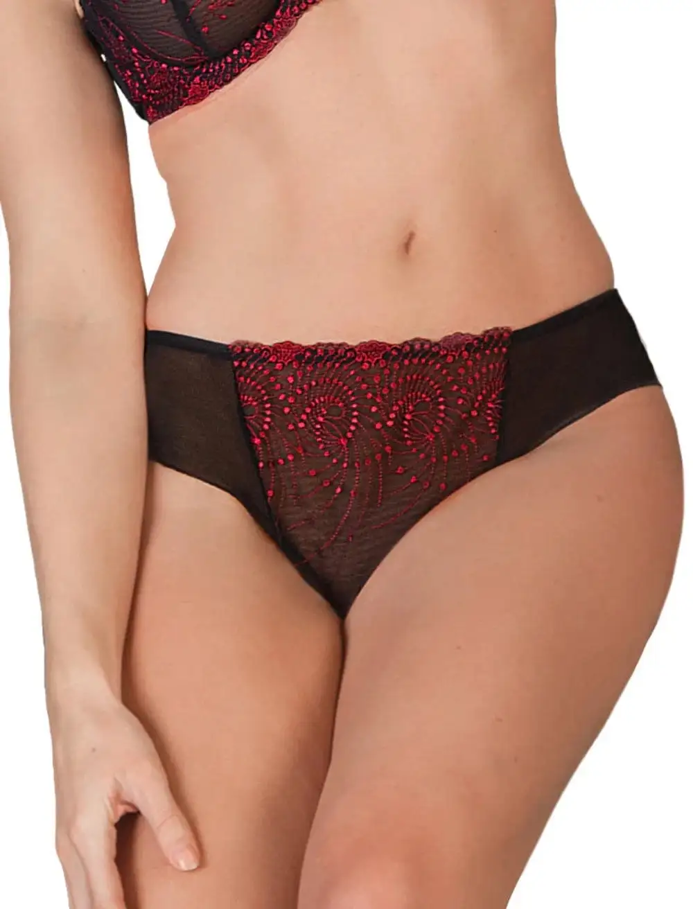 Fit Fully Yours Black Red Nicole Tanga