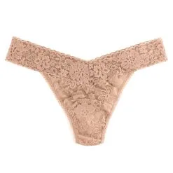 Hanky Panky Taupe Low Rise Thong